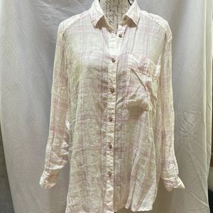 Free People Linen button down